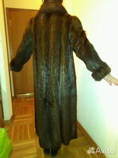 Шуба нутрия 48 размер