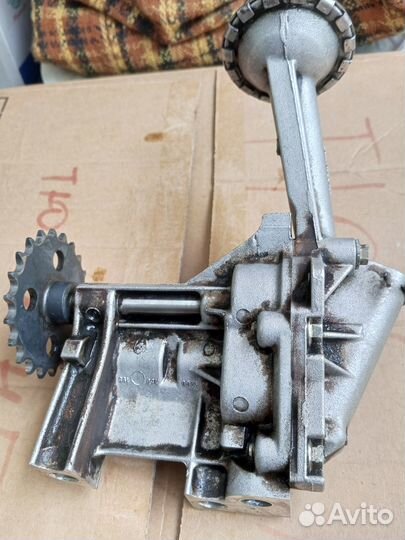 Масляный насос renault logan