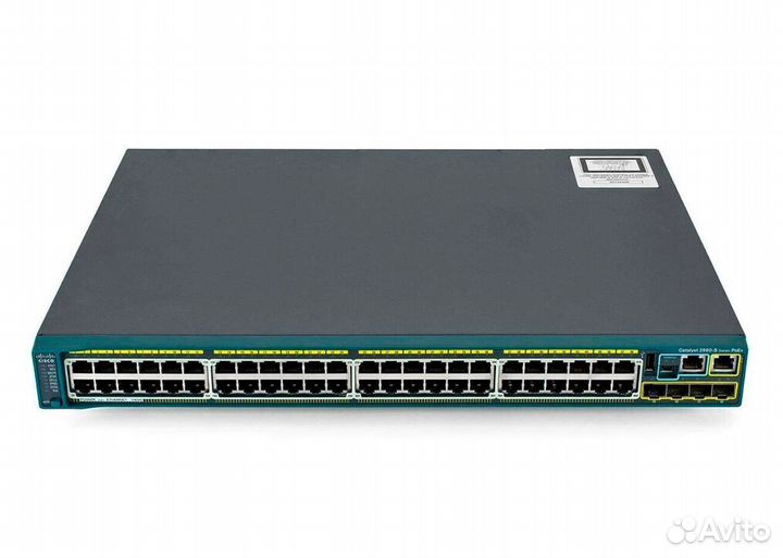 Коммутатор Cisco WS-C2960S-48FPS-L