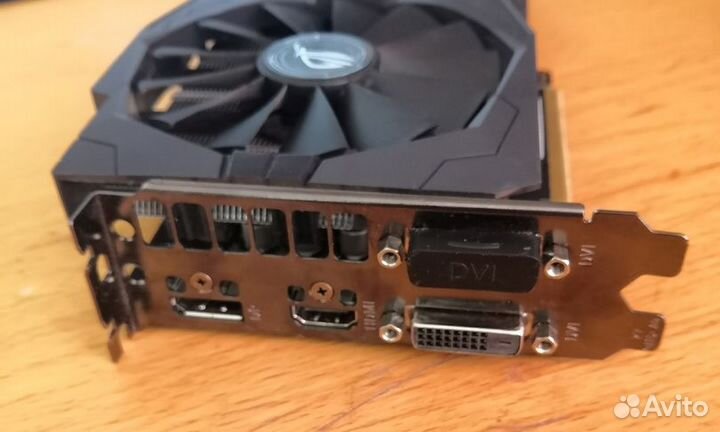 Видеокарта asus GeForce GTX 1050 TI strix 4 GB