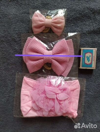 Повязки-банты на голову 2 шт