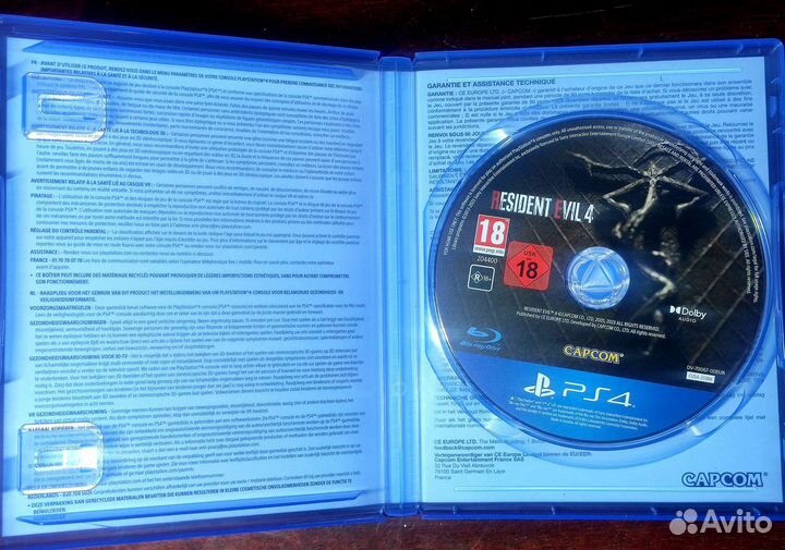 Игра для Sony PS4/Resident Evil 4 Remake (рус)