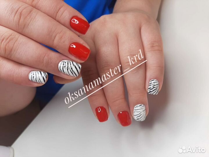 Наращивание, коррекция, педикюр