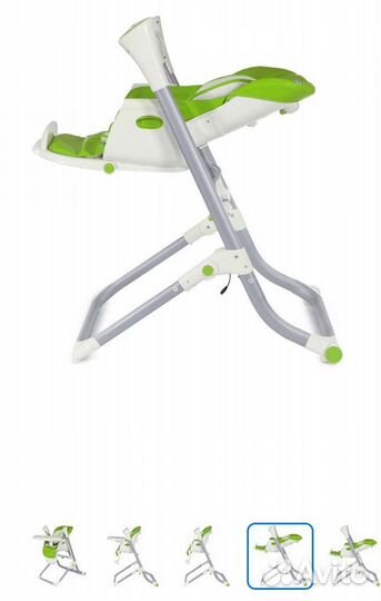 Стульчик для кормления babyton зелёный