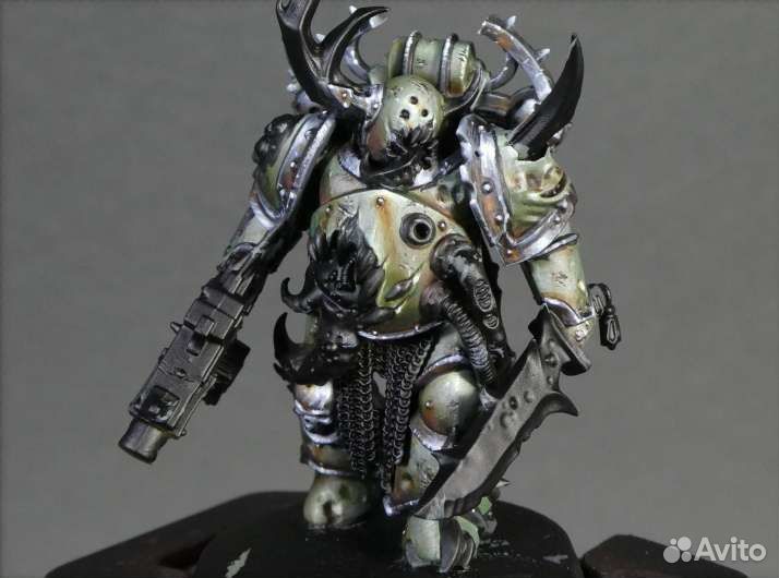 Покраска миниатюр, фигурок, бюстов Warhammer 40000