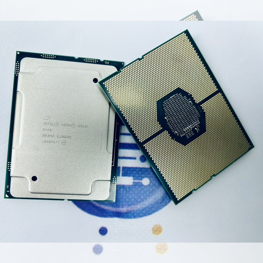 [SR3MA] Процессор Xeon Gold 6146 12 Ядер 3.2/4.2ghz Sr3ma