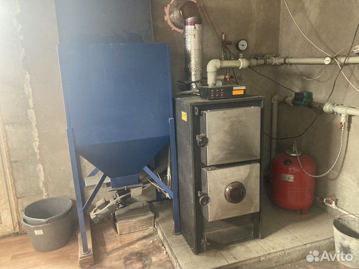 Пелетный котел бу