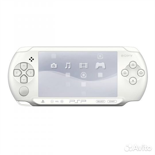 Sony PSP Street E1000 White 8gb прошитая бу