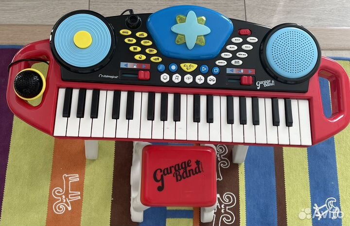 Пианино детское с микрофоном