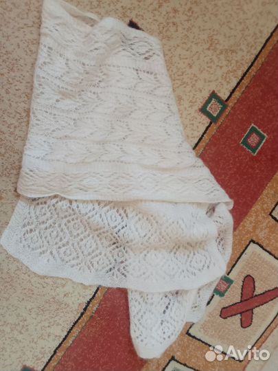 Пуховый шарф