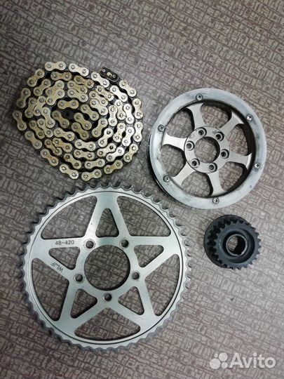 Детали привода Sur-ron light bee X