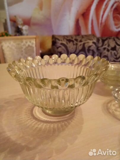 Ваза конфетница, варенница, масленица и горш. СССР