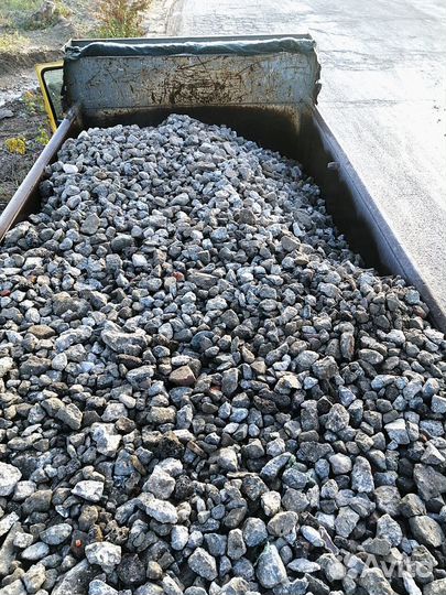 Щебень Вторичный Доставка от 20 куб./20-40/40-70