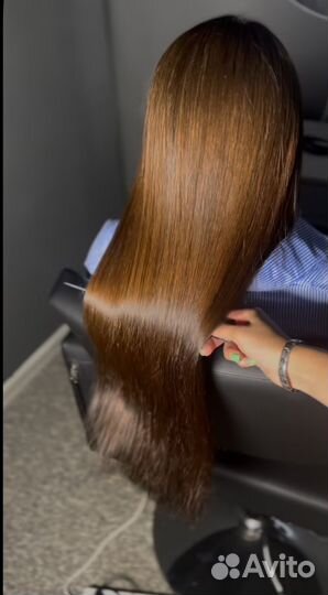 Кератин ботокс волос