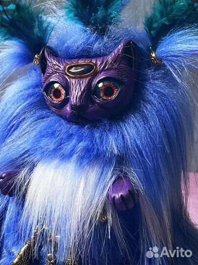 Шаманка ручная работа, полимерная глина