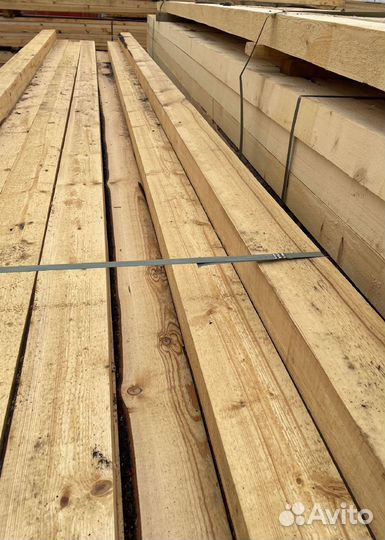 Доска обрезная сосна ель