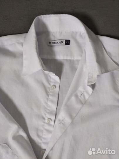 Рубашка для мальчика 122