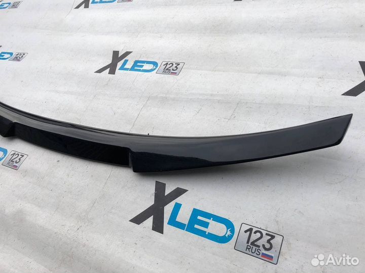 Спойлер на багажник BMW 5 G30 M4 чёрный глянец