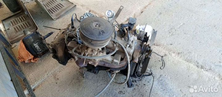 Двигатель газ 51