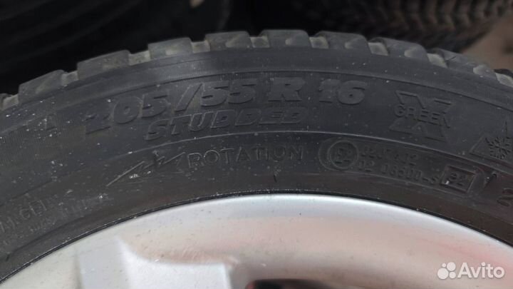 Колёса в сборе Michelin 205/55R16 8V0071496 Б/у