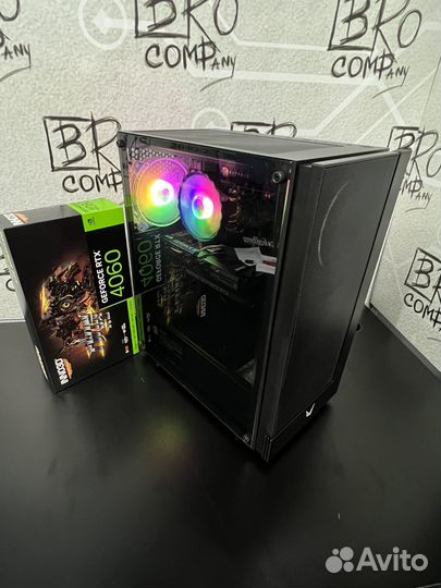 Мощный игровой компьютер rtx4060 новый