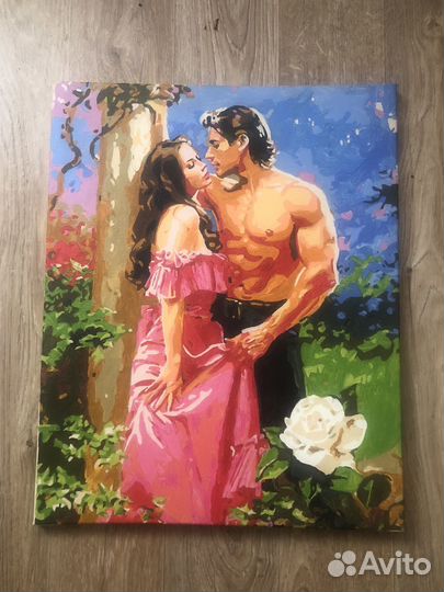 Картины по номерам раскрашенная