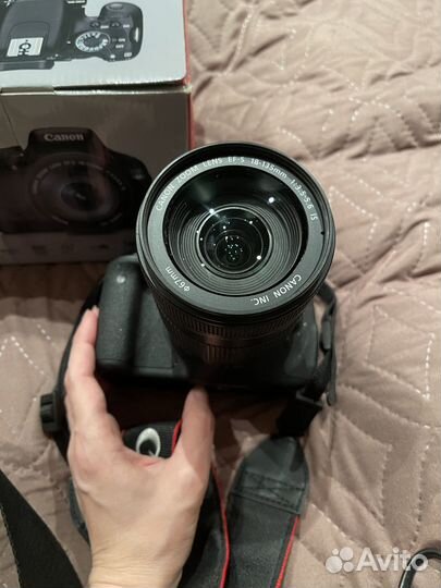 Зеркальный фотоаппарат canon 600d