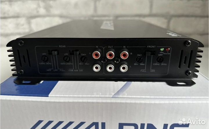 4 канальный Усилитель Alpine 1800W