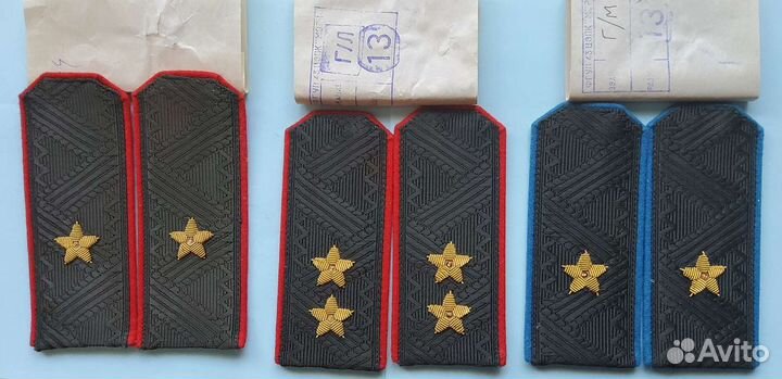 Погоны генеральские лейтенант майор са СССР