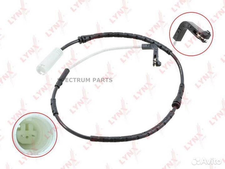 Lynxauto BW1017 Датчик износа тормозных колодок пе