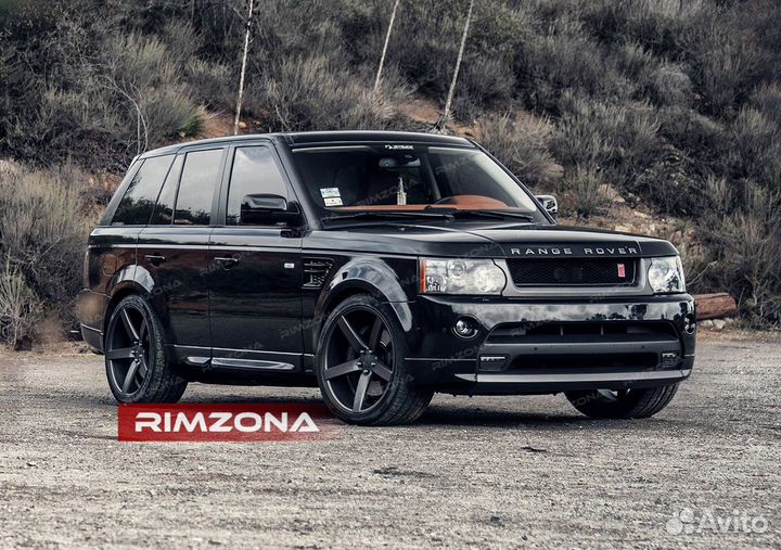 Кованые диски R23 на Range Rover