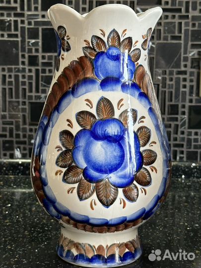 Кувшин ваза блюдо зик Конаково СССР