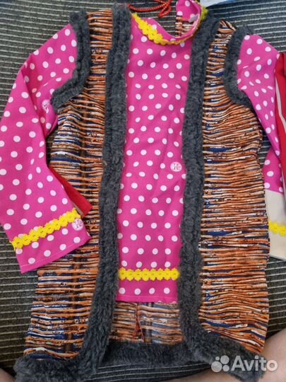 Костюм новогодний 134 Емеля