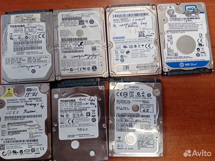 Жесткие диски с BAD-ами и нерабочие