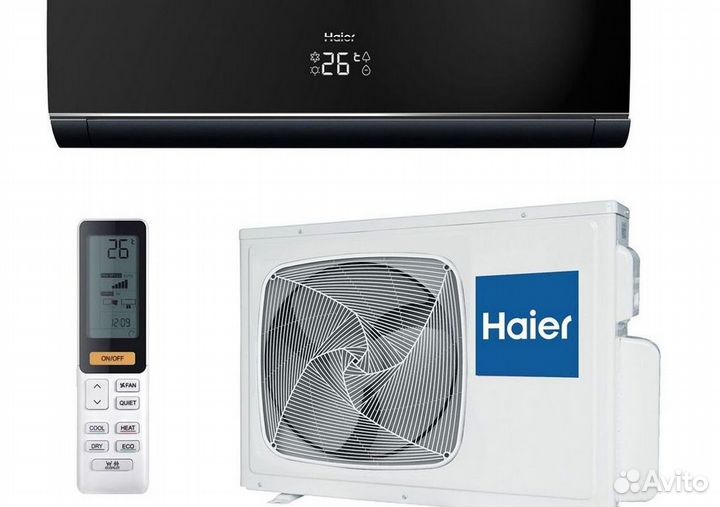 Сплит система с установкой