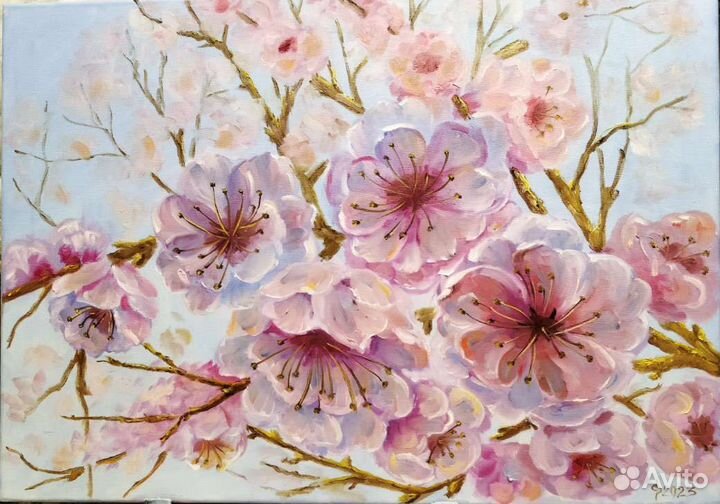 Картина маслом на холсте 50х70