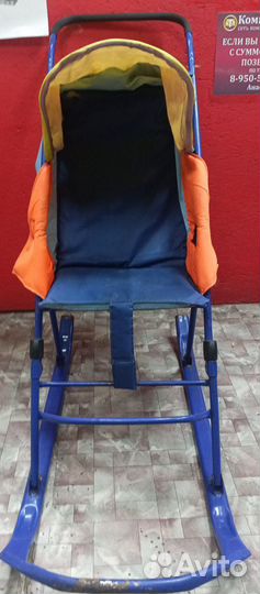 Санки-коляска Малышок