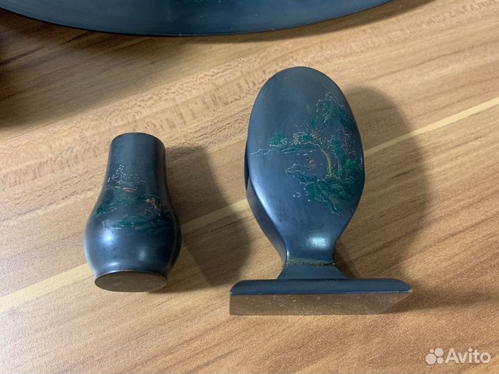 Курительный набор дерево Китай 60е гг