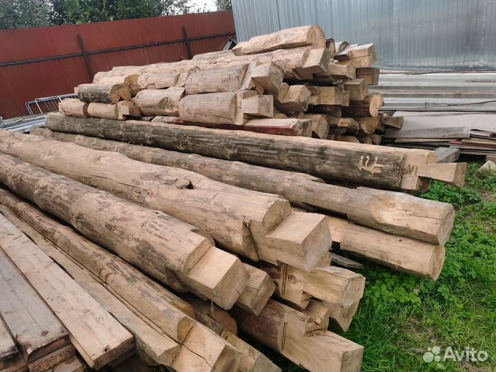 Сруб 6 на 4 + выпуск 2 метра