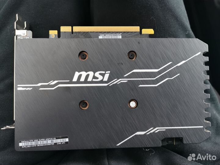 Видеокарта MSI gtx 1660 super