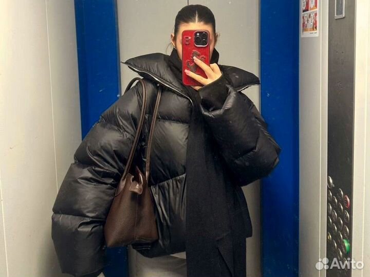 Пуховик hm premium