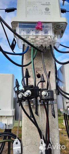 Электрик. Подключение электричества от столба