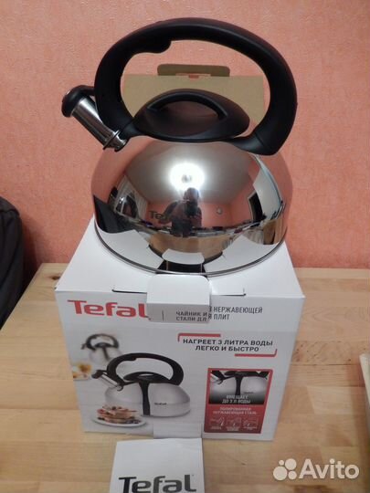 Чайник для плиты Tefal C7922024 новый 3 литра