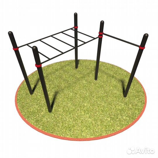 T-027 Турник, рукоход D89пластик