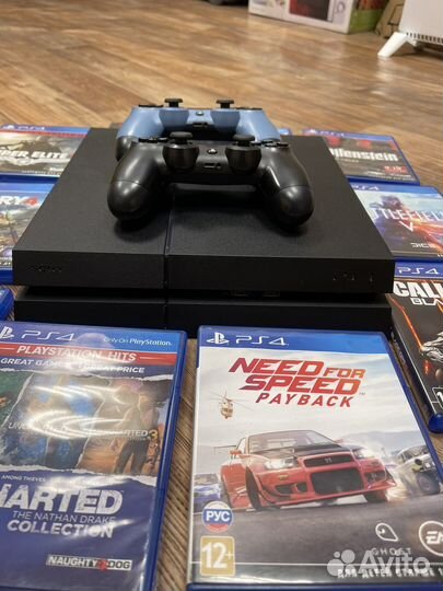 Игровая приставка ps4 Pro c играми