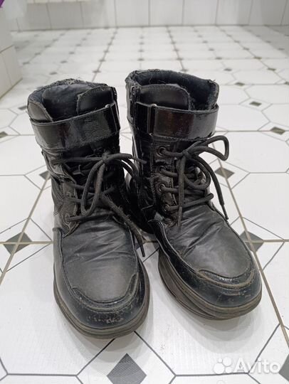 Ботинки зимние для девочки 34 размер