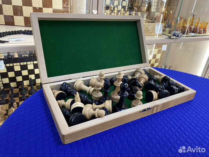 Шахматы шпонированные 