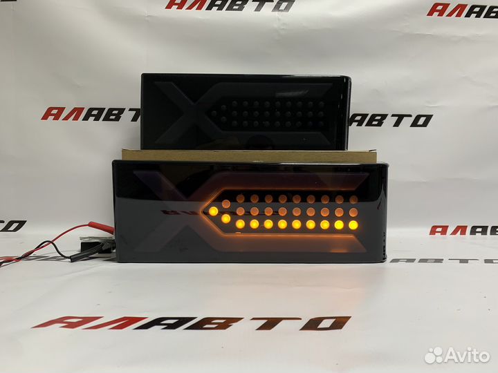 Задние фонари Ваз 2109-14 (X-диод) тёмные