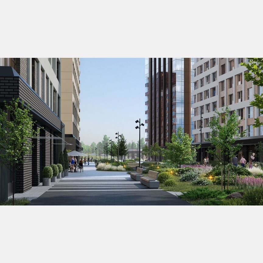 2-к. квартира, 67,1 м², 14/39 эт.