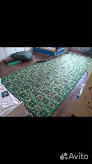 Винтажный безворсовый ковер